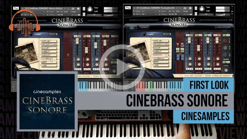 First Look: Cinebrass Sonore by Cinesamples