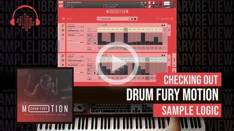 Checking Out: Drum Fury Motion by Sample Logic