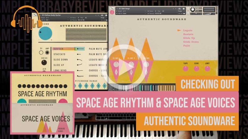 Checking Out: Space Age Rhythm & Space Age Voices By Authentic Soundware