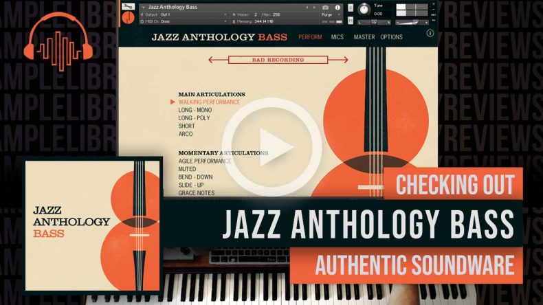 Checking Out: Jazz Anthology Bass by Authentic Soundware